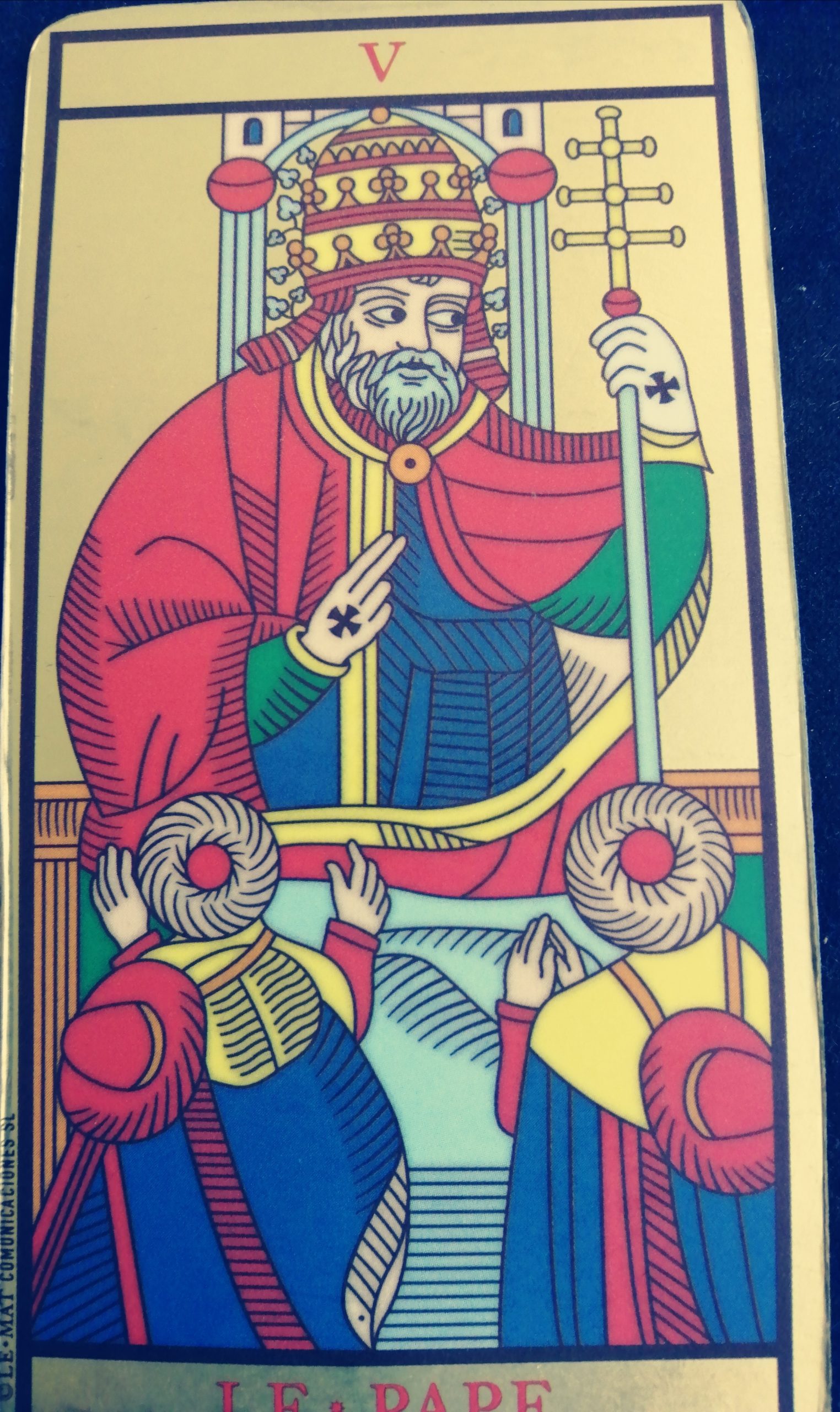 Lee más sobre el artículo La carta de hoy  : Le Pape ( El Papa )