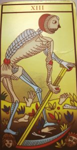 Lee más sobre el artículo La carta del día :  Arcano XIII ; La Mort ( la muerte )